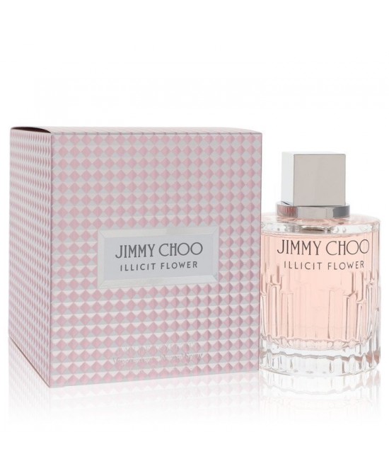 Jimmy Choo Illicit Flower by Jimmy Choo Eau De Toilette Spray 3.3 oz (Women)