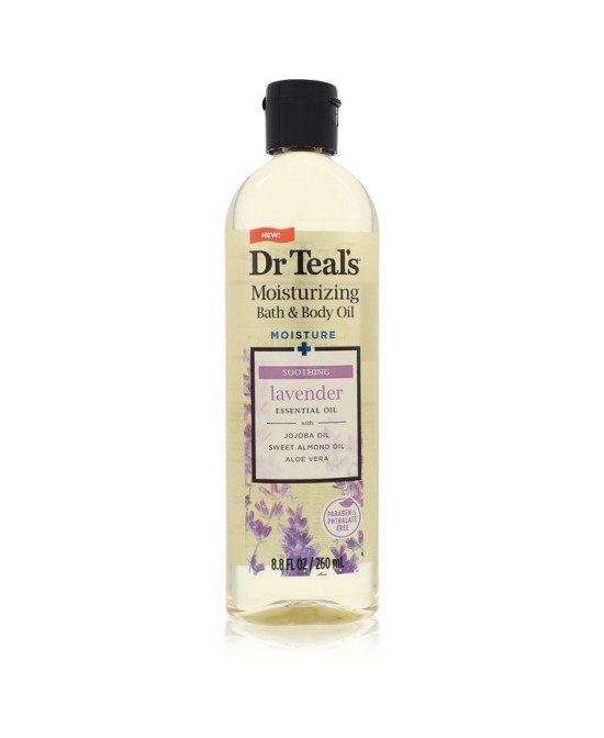 Dr Teal's Bath Oil Sooth & Sleep with Lavender by Dr Teal's Pure Epsom Salt Body Oil Sooth & Sleep with Lavender 8.8 oz (Women)