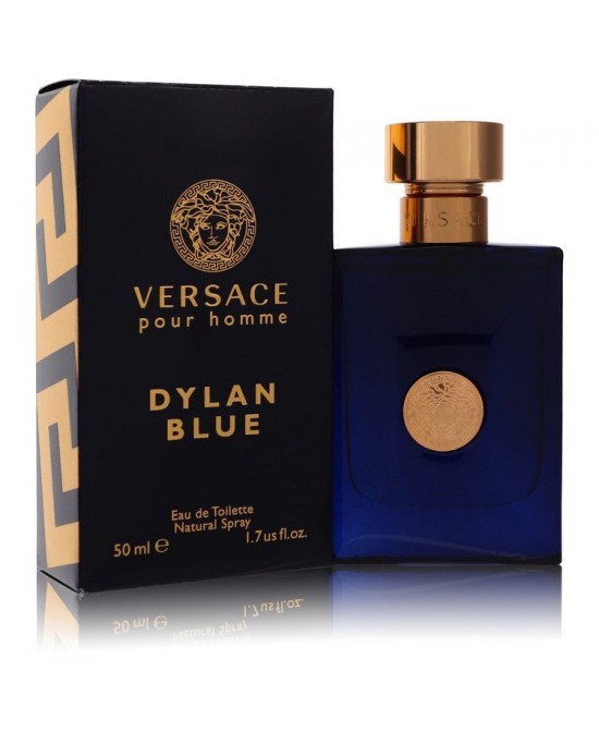 Versace Pour Homme Dylan Blue by Versace Eau De Toilette Spray 1.7 oz (Men)