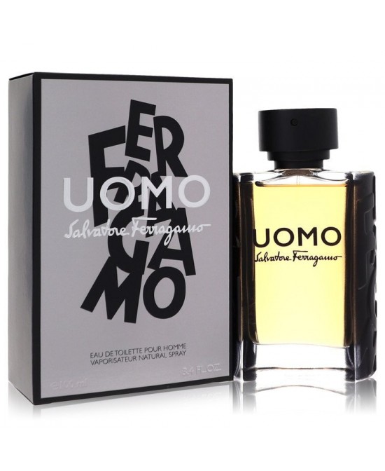 Salvatore Ferragamo Uomo by Salvatore Ferragamo Eau De Toilette Spray 3.4 oz (Men)