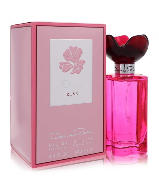 Oscar Rose by Oscar De La Renta Eau De Toilette Spray 3.4 oz (Women)