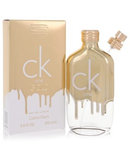 CK One Gold by Calvin Klein Eau De Toilette Spray (Unisex) 3.4 oz (Men)