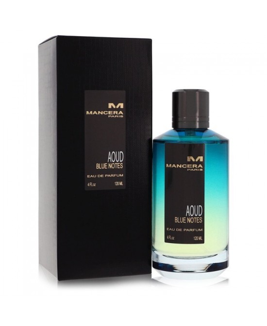 Mancera Aoud Blue Notes by Mancera Eau De Parfum Spray (Unisex) 4 oz (Women)