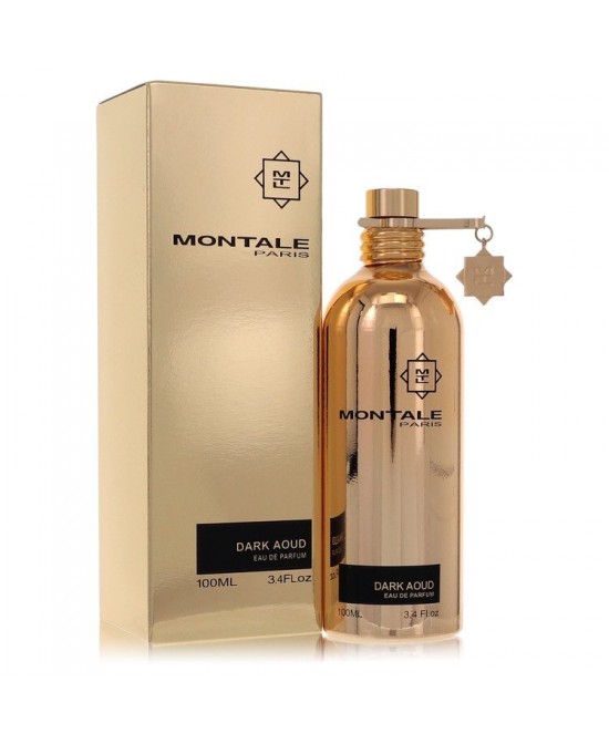 Montale Dark Aoud by Montale Eau De Parfum Spray (Unisex) 3.4 oz (Men)