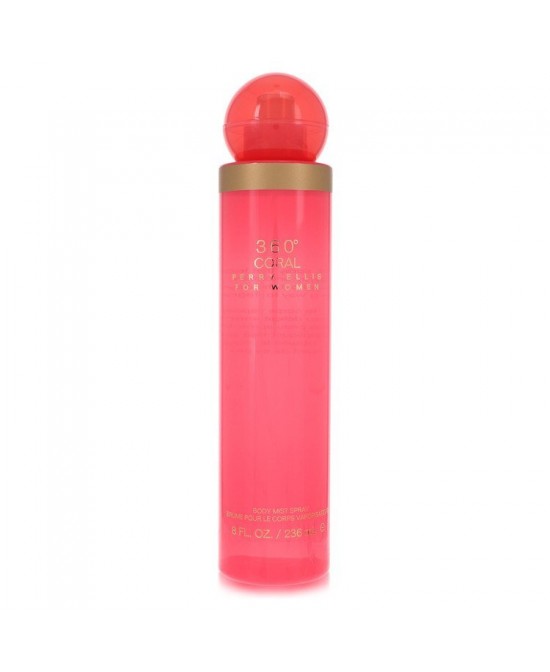 Perry Ellis 360 Coral by Perry Ellis Body Mist 8 oz (Women)