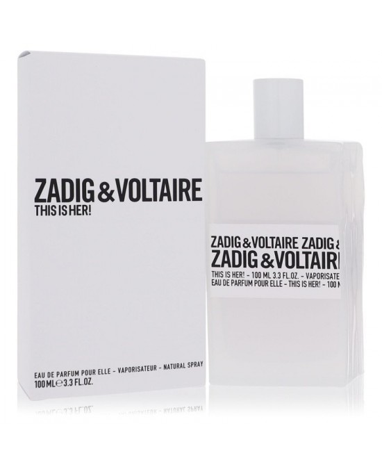 This is Her by Zadig & Voltaire Eau De Parfum Spray 3.4 oz (Women)