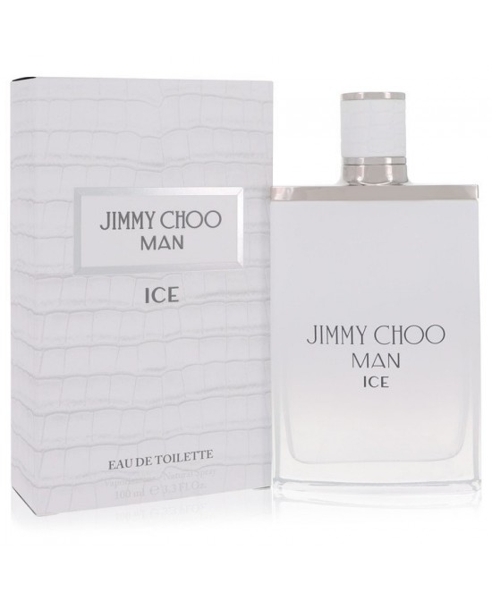 Jimmy Choo Ice by Jimmy Choo Eau De Toilette Spray 3.4 oz (Men)