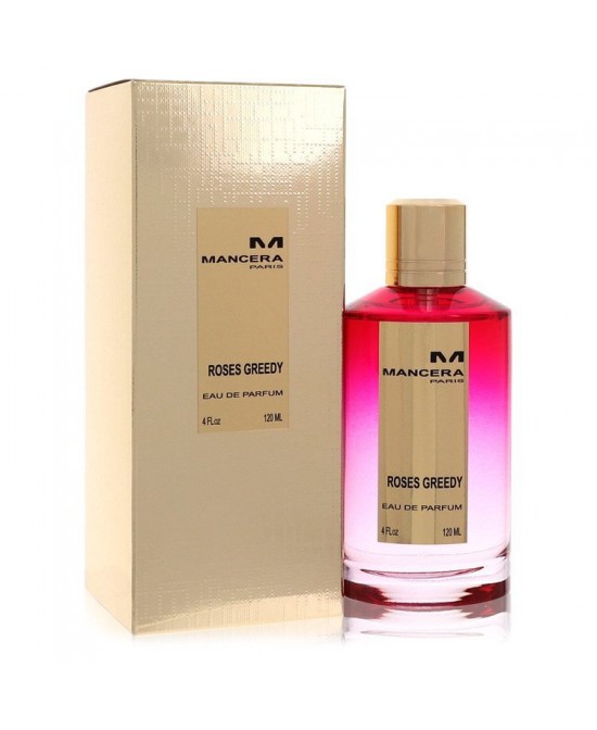 Mancera Roses Greedy by Mancera Eau De Parfum Spray (Unisex) 4 oz (Women)