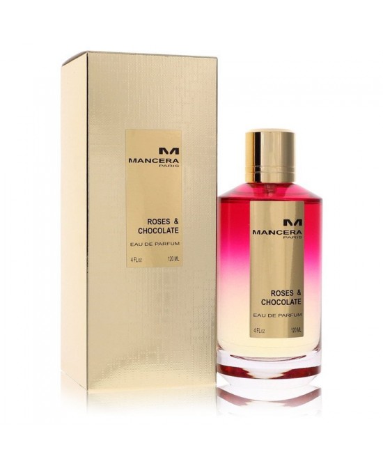 Mancera Roses & Chocolate by Mancera Eau De Parfum Spray (Unisex) 4 oz (Women)