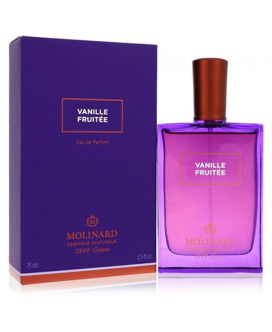 Molinard Vanille Fruitee by Molinard Eau De Parfum Spray (Unisex) 2.5 oz (Women)