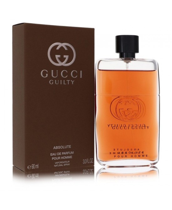 Gucci Guilty Absolute by Gucci Eau De Parfum Spray 3 oz (Men)