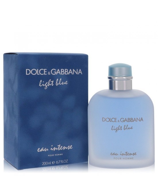 Light Blue Eau Intense by Dolce & Gabbana Eau De Parfum Spray 6.7 oz (Men)