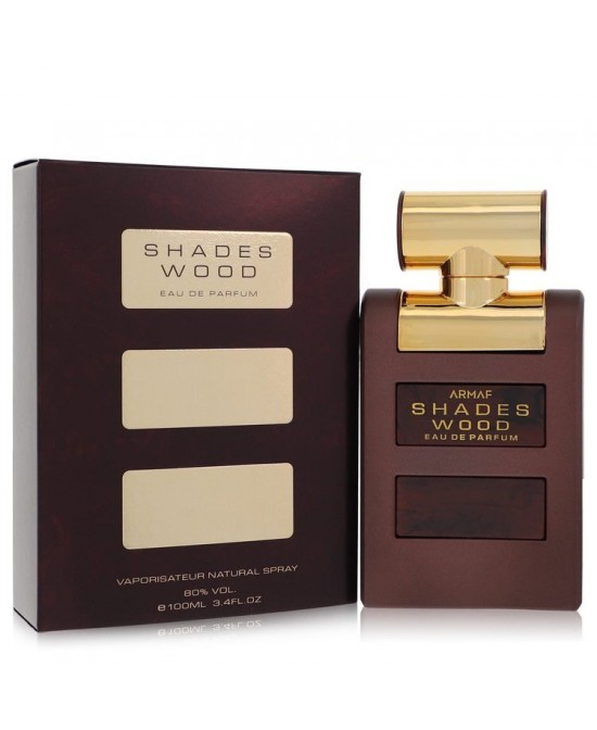 Armaf Shades Wood by Armaf Eau De Parfum Spray 3.4 oz (Men)