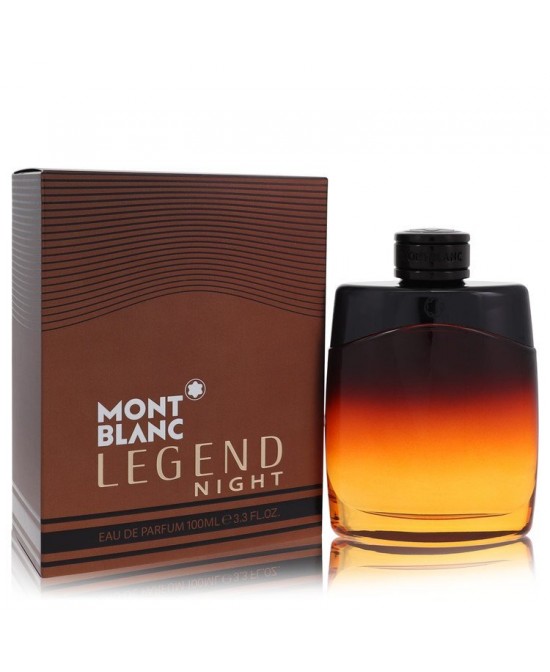 Montblanc Legend Night by Mont Blanc Eau De Parfum Spray 3.3 oz (Men)