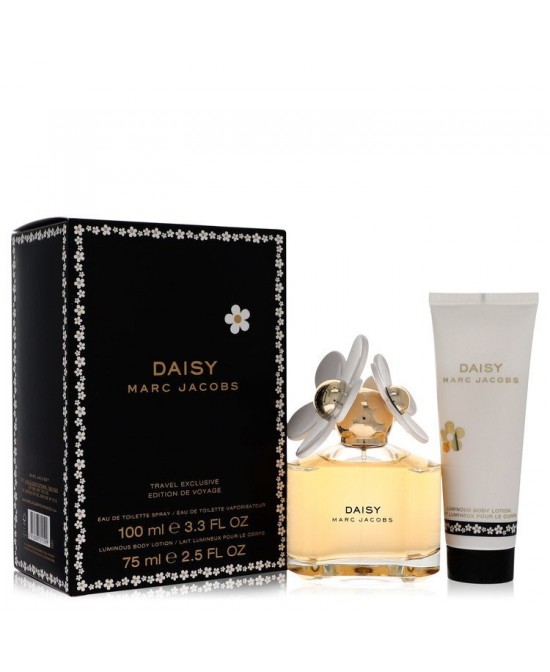 Daisy by Marc Jacobs Gift Set -- 3.4 oz Eau De Toilette Spray + 2.5 oz Body Lotion (Women)