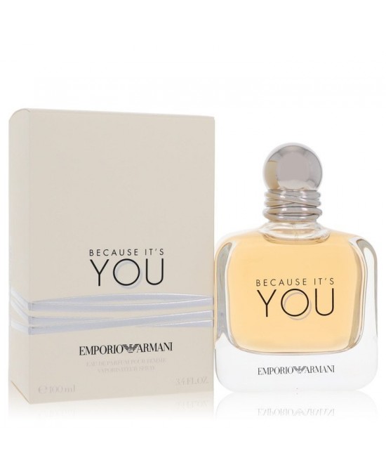 Because It's You by Giorgio Armani Eau De Parfum Spray 3.4 oz (Women)