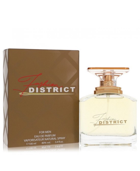 Fashion District by Fashion District Eau De Parfum Spray 3.4 oz (Men)