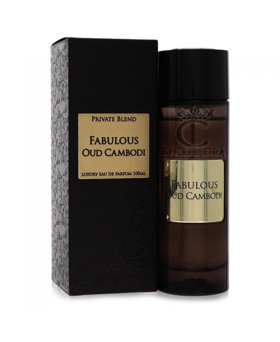 Private Blend Fabulous Oud Cambodi by Chkoudra Paris Eau De Parfum Spray 3.3 oz (Women)