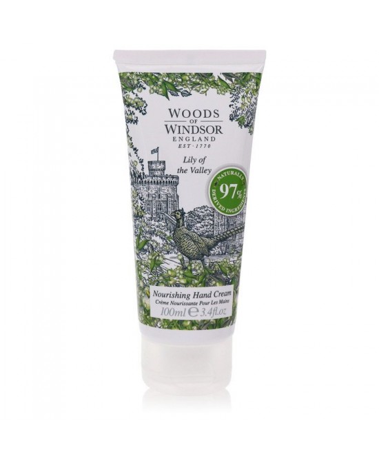 Lily of the Valley (Woods of Windsor) by Woods of Windsor Nourishing Hand Cream 3.4 oz (Women)