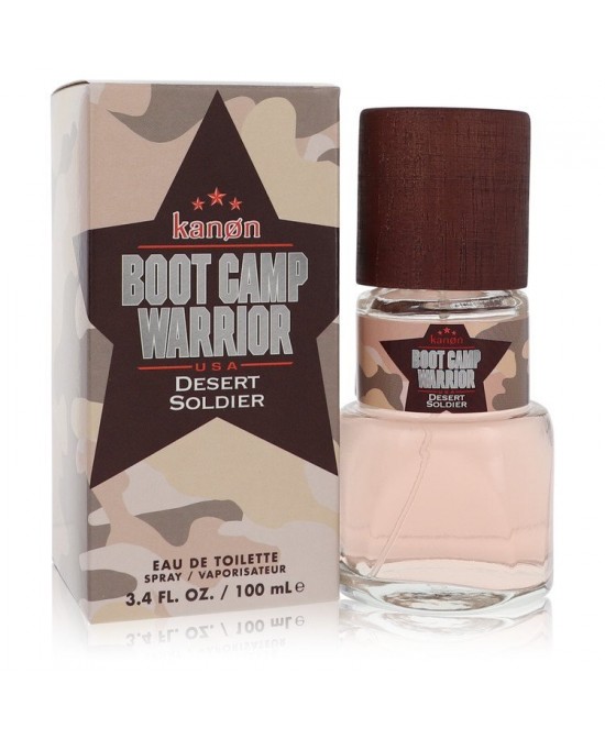 Kanon Boot Camp Warrior Desert Soldier by Kanon Eau De Toilette Spray 3.4 oz (Men)