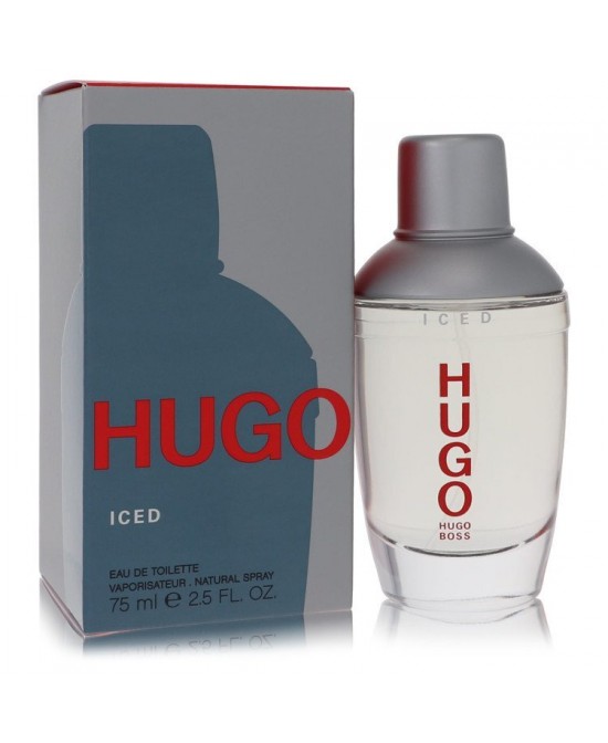 Hugo Iced by Hugo Boss Eau De Toilette Spray 2.5 oz (Men)