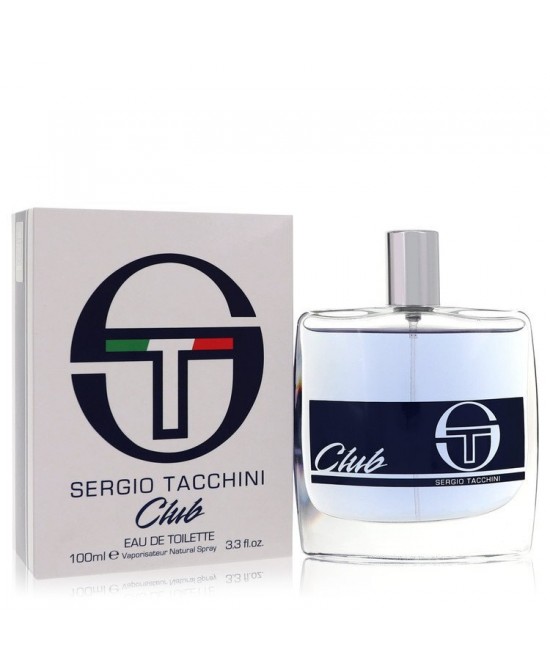 Sergio Tacchini Club by Sergio Tacchini Eau DE Toilette Spray 3.4 oz (Men)