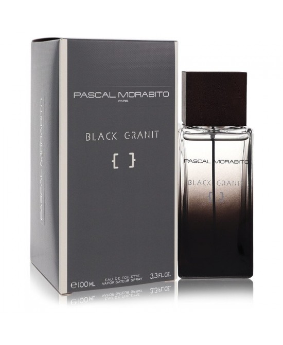 Black Granit by Pascal Morabito Eau De Toilette Spray 3.3 oz (Men)