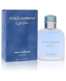 Light Blue Eau Intense by Dolce & Gabbana Eau De Parfum Spray 3.3 oz (Men)