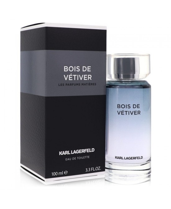 Bois De Vetiver by Karl Lagerfeld Eau De Toilette Spray 3.3 oz (Men)