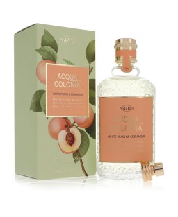 4711 Acqua Colonia White Peach & Coriander by 4711 Eau De Cologne Spray (Unisex) 5.7 oz (Women)