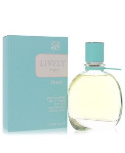 Eau De Lively Brazil by Parfums Lively Eau De Toilette Spray 3.3 oz (Men)