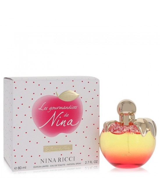 Les Gourmandises De Nina by Nina Ricci Eau De Toilette Spray (Limited Edition) 2.7 oz (Women)