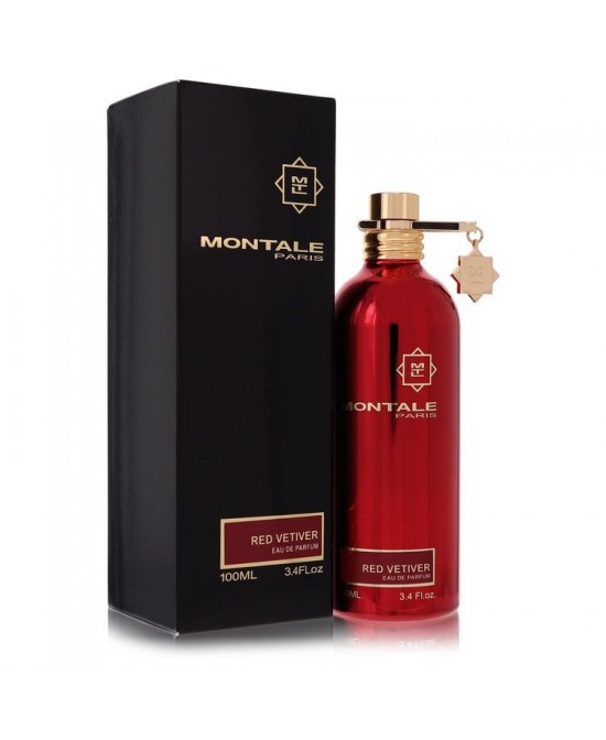 Montale Red Vetiver by Montale Eau De Parfum Spray 3.4 oz (Men)