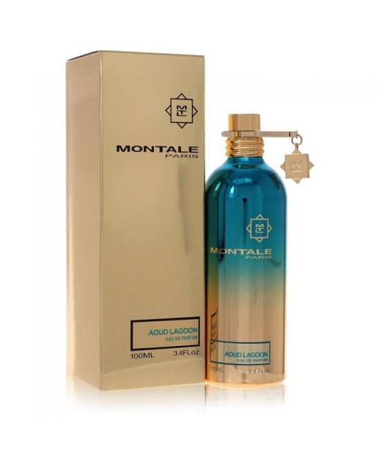 Montale Aoud Lagoon by Montale Eau De Parfum Spray (Unisex) 3.4 oz (Women)