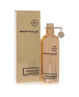 Montale Aoud Leather by Montale Eau De Parfum Spray (Unisex) 3.4 oz (Women)