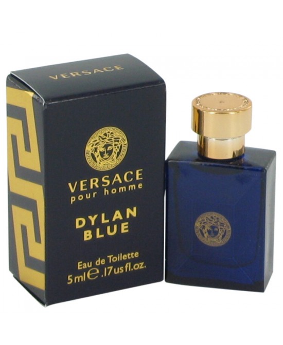 Versace Pour Homme Dylan Blue by Versace Mini EDT .17 oz (Men)