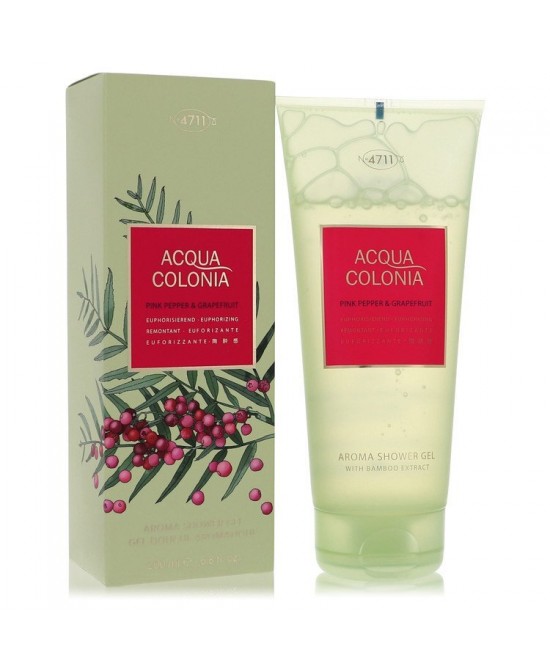 4711 Acqua Colonia Pink Pepper & Grapefruit by 4711 Shower Gel 6.8 oz (Women)