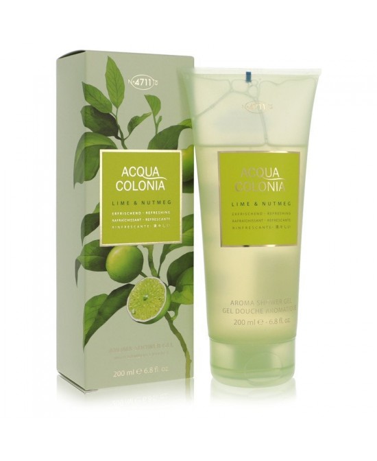 4711 Acqua Colonia Lime & Nutmeg by 4711 Shower Gel 6.8 oz (Women)