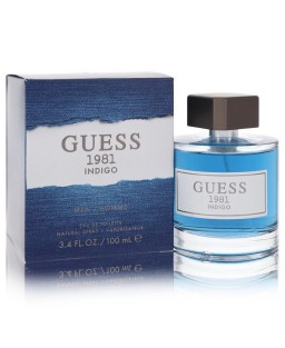 Guess 1981 Indigo by Guess Eau De Toilette Spray 3.4 oz (Men)