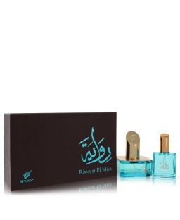 Riwayat El Misk by Afnan Eau De Parfum Spray + Free .67 oz Travel EDP Spray 1.7 oz (Women)