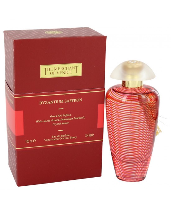 Byzantium Saffron by The Merchant of Venice Eau De Parfum Spray (Unisex) 3.4 oz (Women)