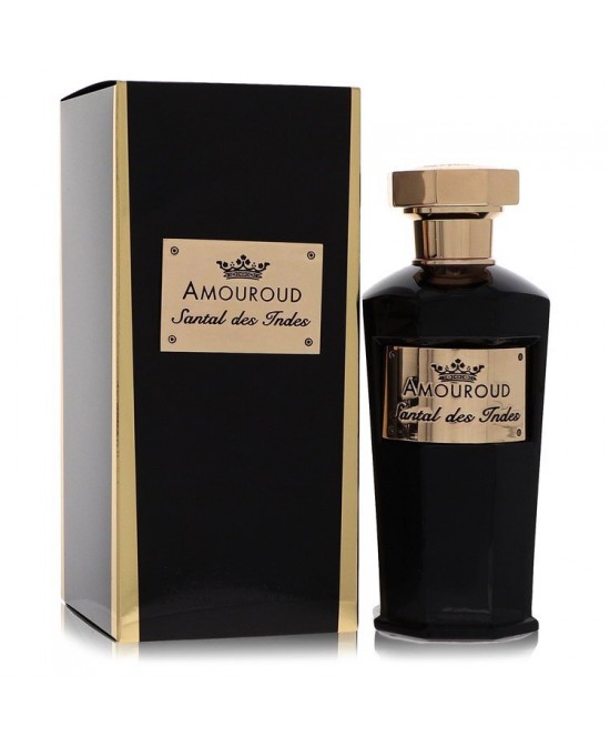 Santal Des Indes by Amouroud Eau De Parfum Spray (Unisex) 3.4 oz (Women)