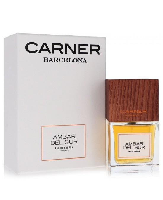 Ambar Del Sur by Carner Barcelona Eau De Parfum Spray (Unisex) 3.4 oz (Women)