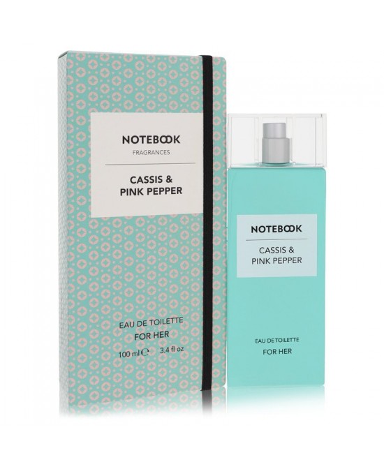 Notebook Cassis & Pink Pepper by Selectiva SPA Eau De Toilette Spray 3.4 oz (Women)