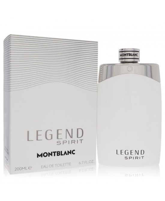 Montblanc Legend Spirit by Mont Blanc Eau De Toilette Spray 6.7 oz (Men)