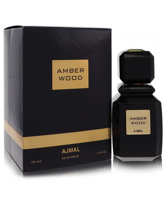 Ajmal Amber Wood by Ajmal Eau De Parfum Spray (Unisex) 3.4 oz (Women)