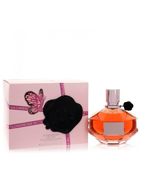 Flowerbomb Nectar by Viktor & Rolf Eau De Parfum Intense Spray 3.04 oz (Women)