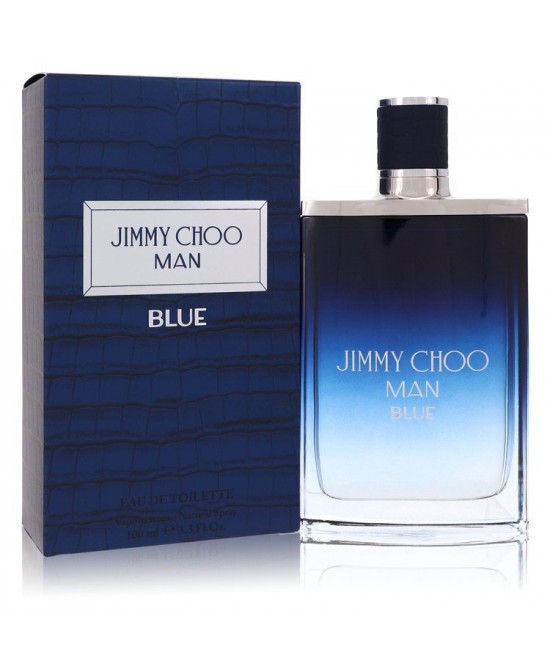 Jimmy Choo Man Blue by Jimmy Choo Eau De Toilette Spray 3.3 oz (Men)