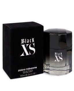 Black XS by Paco Rabanne Eau De Toilette Spray (2018 New Packaging) 3.4 oz (Men)