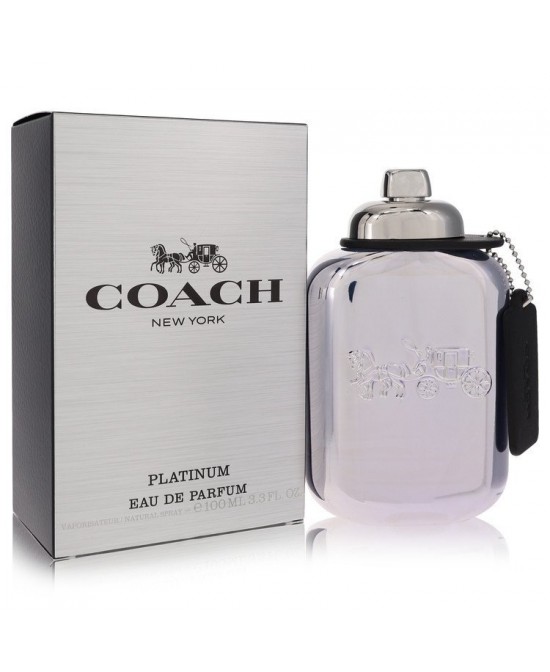 Coach Platinum by Coach Eau De Parfum Spray 3.3 oz (Men)